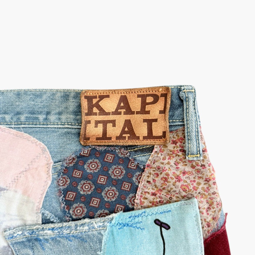 Kapital Patched Hippie Denim Jeans