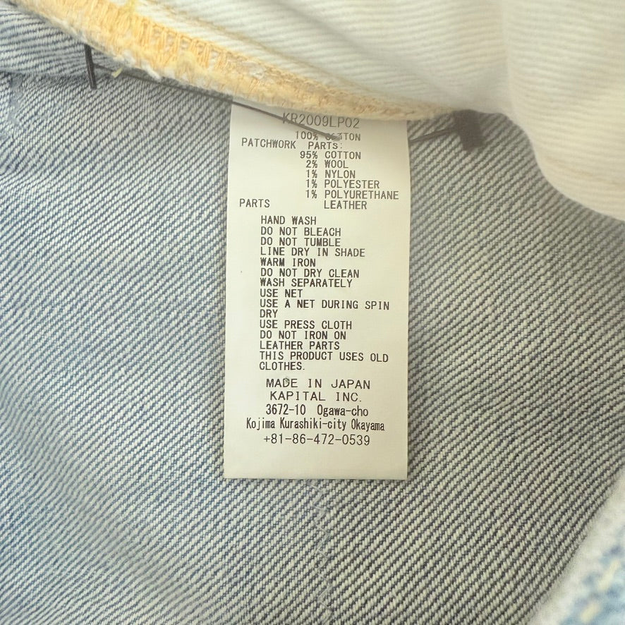 Kapital Patched Hippie Denim Jeans
