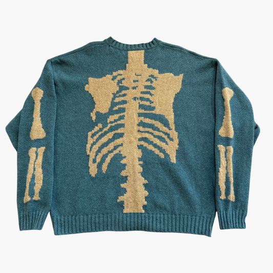Kapital 5G Wool Bone Crew Sweater